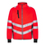 Safety Fleece Jacke - 5XL - Rot/Schwarz - Rot/Schwarz | 5XL: Detailansicht 1