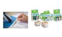 DYMO Etiquette de retour polyvalente LabelWriter, 19 x 51 mm (80911355)