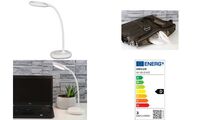 UNiLUX Lampe de bureau à LED GALY 1800, dimmable, blanc (64000371)