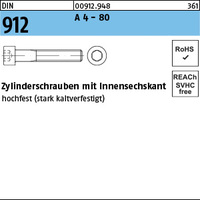 DIN 912 A 4-80 M 8 x 20 A 4-80 VE=S