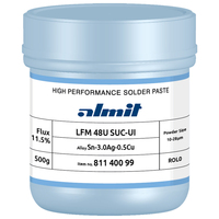 Almit Lotpaste bleifrei, LFM-48 SUC-UI, 10-28 ym, Dose 500 g