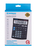 Kalkulator biurowy DONAU TECH, 12-cyfr. wyświetlacz, wym. 185x140x37 mm, czarny