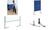 FRANKEN Moderationstafel PRO, klappbar, 2x 750 x 1.500 mm (70011247)