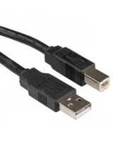 ROLINE USB-Kabel USB M bis Type B M 2.0 3 m Schwarz
