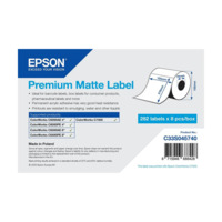 EPSON Premium Matte Label 105 x 210mm, 282 lab
