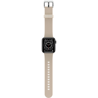 OtterBox Watch Band für Apple Watch Series 9/8/7/6/SE/5/4 - 41mm /40mm /38mm Dont even Chai - Beige - Armband - Silikon - Smart Wearable Accessoire Band