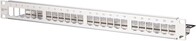 Patchfeld modul 24Port 1HE Edelstahl leer TN MPP24-Edst-leer