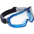 bollé SUPBLAPSI Superblast Vollsichtbrille, blauer PVC-Rahmen, belüftet klare P