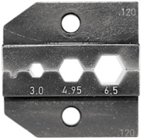 Crimpeinsatz für Faseroptische Steckverbinder, 3-6,5 mm², 624 120 3 0