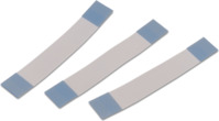 FFC-Jumper-Kabel, 12-polig, RM 0.5 mm, PET, weiß/blau