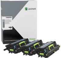 Lexmark Előhívó egység + fénykép vezető egység CS820 CS827 CX820 CX825 CX827 CX860 72K0F50 Eredeti Cián, Bíbor, Sárga 300000 oldal