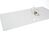 Elba Strongline Lever Arch File with Front Pocket PVC A4 70mm Spine Width White 100080894