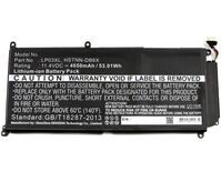 Laptop Battery for HP 53Wh Li-ion 11.4V 4650mAh Black, 53Wh Li-ion 11.4V 4650mAh Black, Envy 15-AE015TX, Envy 15-AE016TX, Envy Batterien