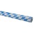 Tischtuchrolle Raute, 100cmx10m, weiß/blau WEROLA 2025