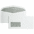 Kuvertierhüllen DIN C6/5 80g/qm gummiert Fenster VE=1000 Stück weiß