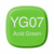 Marker YG07 Acid Green