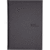Planungsbuch A4 1 Tag/2 Seiten schwarz 2025