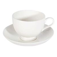 Royal Bone Ascot Coffee Cups in Cream Made of Bone China 200ml Pack Quantity - 6
