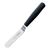 Dick Cranked Spatula 4in Black Stainless Steel