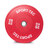 Hantelscheibe Olympia Bumper Plate, 50 mm, 25 kg, rot, Rot