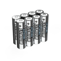 ANSMAN Batterien AA 1,5V Mignon Extreme Lithium – FR6 / L91 (8 Stück)