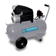 Creemers compressor 230V - Mobiel 270/90 - 1.85kW - 10bar - 90L