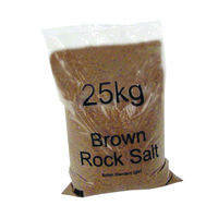 DRY BRN ROCK SALT 25KG BAG PLT 40