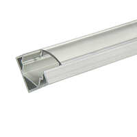 Alu Eck-Profil 2 TP, 200cm, für LED-Strips bis 12 mm