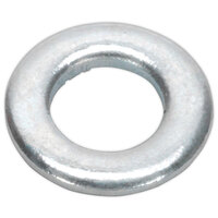 Sealey FWA510 Flat Washer M5 x 10mm Form A Zinc DIN 125 Pack of 100