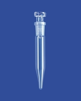 14/23NS Test tubes with NS joint with conical bottom DURAN® tubing