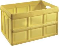 Transportbox faltbar gelb METRO 78322 62 Liter