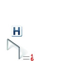 Feindrahtklammer H 37/6