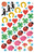 Deko Sticker, 85 x 160 mm, Kleinpackung, 102 Sticker / 3 Bögen