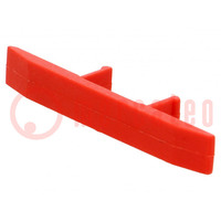 Protection; red; Width: 5.2mm; polyamide; -25÷120°C; UL94V-0