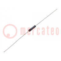 Resistor: wire-wound; THT; 50mΩ; 2W; ±1%; Ø2.4x10.6mm; -55÷275°C