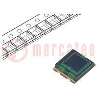 Fotodiode PIN; 65°; Afm: 5x4,24x1,12mm; λp max: 540nm; 7,5mm2