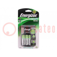Charger: for rechargeable batteries; Ni-MH; Size: AA,AAA,R03,R6