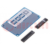 Expansion board; header strips,prototype board; Arduino Mkr