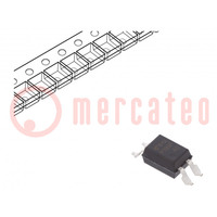 Optoacoplador; THT; Ch: 1; OUT: transistorizados; Uaisl: 5kV; DIP4