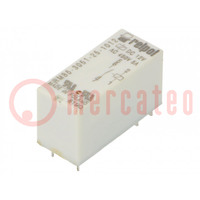 Relay: electromagnetic; SPST-NO; Ucoil: 12VDC; Icontacts max: 16A