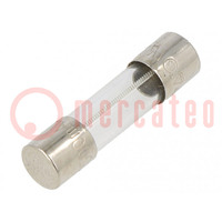 Fuse: fuse; time-lag; 500mA; 250VAC; cylindrical,glass; 5x20mm