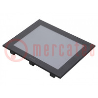 HMI panel; 10.4"; 800x600; 24VDC; CAN,Ethernet,RS232C,RS422,USB