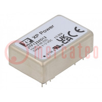 Converter: DC/DC; 12W; Uin: 9÷36V; Uout: 12VDC; Uout2: -12VDC; THT