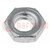 Nut; hexagonal; UNC 4-40; 40; steel; Plating: zinc; Thread: inch