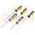 Kit: screwdrivers; Pozidriv®,slot; 5pcs.