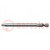 Screwdriver bit; Torx® PLUS; 9IP; Overall len: 89mm