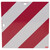 Nachtparktafel mit Bauartgenehmigung, starr, Reflexfolie rot/weiß, 42,3x42,3 cm
