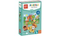 APLI kids Lernpuzzle "The Farm", 24 Teile (66000445)