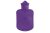 Detailbild - Wärmflasche aus Gummi, 0,8 l, beidseitig glatt, flieder