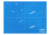 Schneidematte DIN A2 Dahle 10692, Kunststoff, 600 x 450 mm, 3 mm, blau/blau